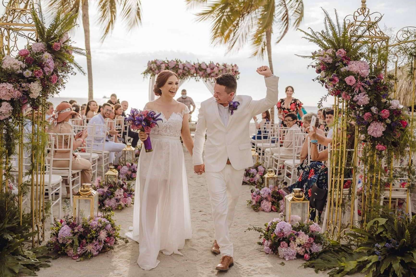 Andrea Serrano, wedding planner, ayuda a planear una boda en playas de ensueño